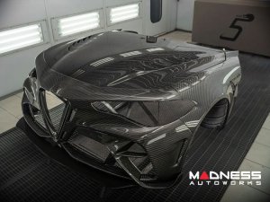 Alfa Romeo Giulia Quadrifoglio GTAm Conversion Kit by PariS'5 GaraGe - Complete Kit - Carbon Fiber Alfa Romeo Giulia Quadrifoglio GTAm Conversion Kit by PariS'5 GaraGe - Complete Kit - Carbon Fiber